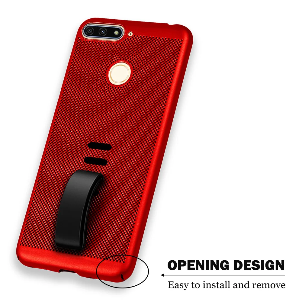 KHW1964_5_Heat Dissipation Hollow Phone Case For Huawei Honor 7C 5.7 AUM-L41