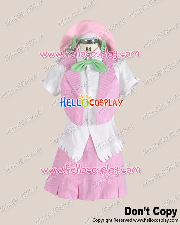 

The Idolmaster Cosplay Futaba Anzu Pink Uniform Costume H008