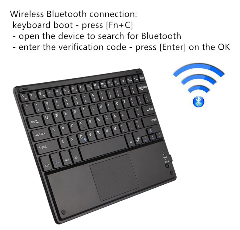 F X505F Tablet PC Sem Fio teclado