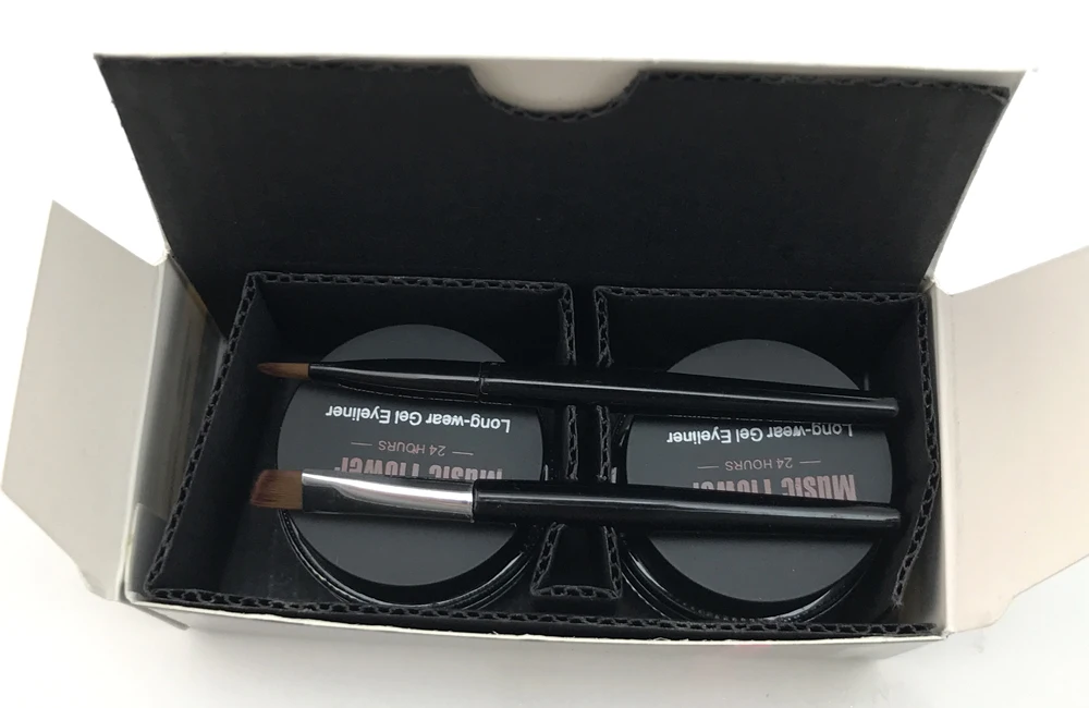 2 in 1 brown + black gel eyeliner make up free shipping waterproof freeshipping cosmetics set eye liner makeup eye 12 2 in 1 brown + black gel eyeliner make up free shipping waterproof freeshipping cosmetics set eye liner makeup eye 12