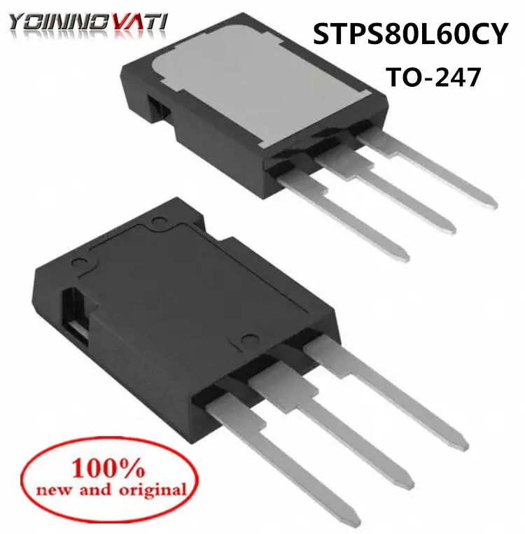 Бесплатная доставка STPS80L60CY TO 247 выпрямительный диод Шоттки 80A 60В 100% новый и