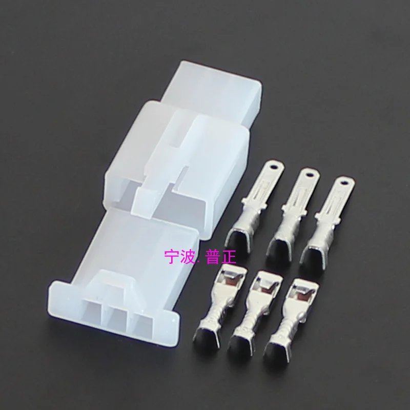 

(10pcs)- 3 Way 2.8mm Mini Connector Kit Pin Connectors motorcycle or automobile