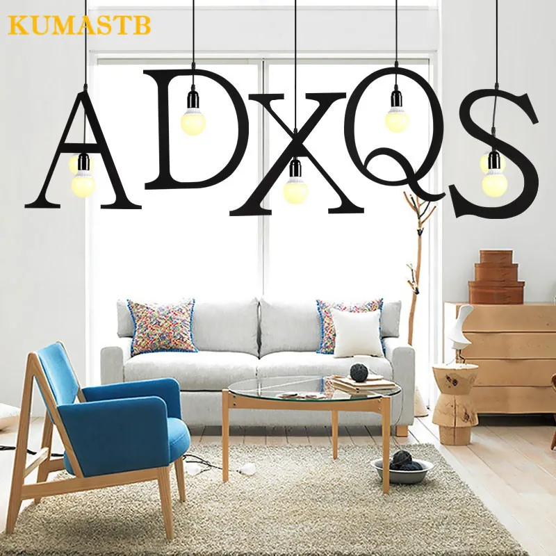 Letters Light Fixture 12