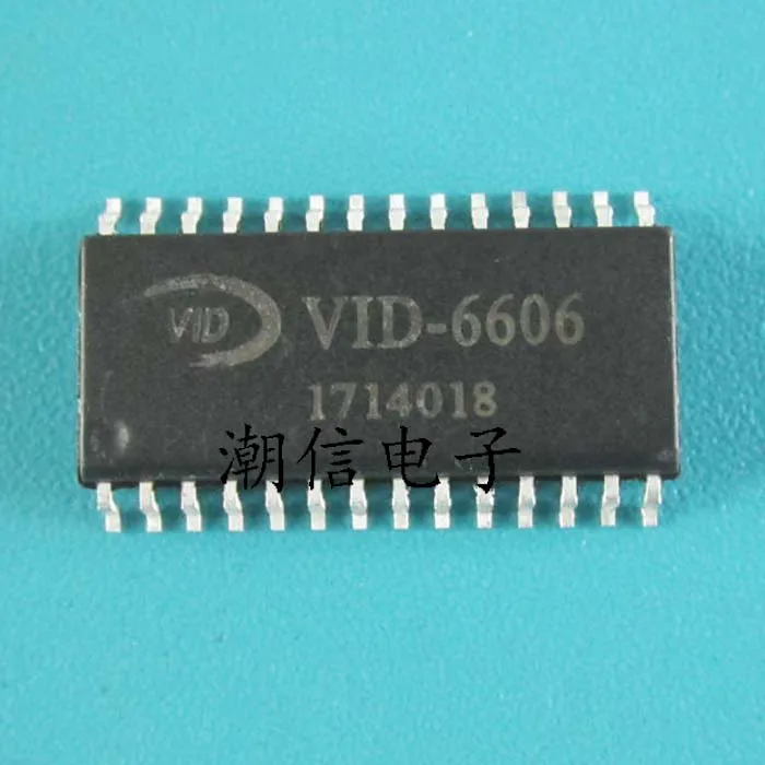 5pcs lot VID 6606 VID6606 STI 6606 STI6606 6606 SOP 28 In Stock in