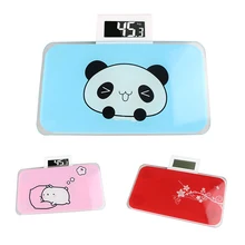 1Pc Portable Precision Body Fat Scales Electronic Scales Bathroom Weight Scales Blue Pink LCD Display Weighing
