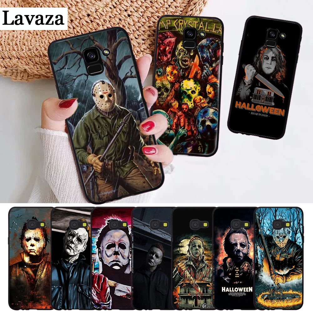 

Lavaza The Curse Of Michael Myers Horror Silicone Case for Samsung A3 A5 2016 2017 A6 Plus 2018 A7 A8 A9 A10 A30 A40 A50 A70 J6