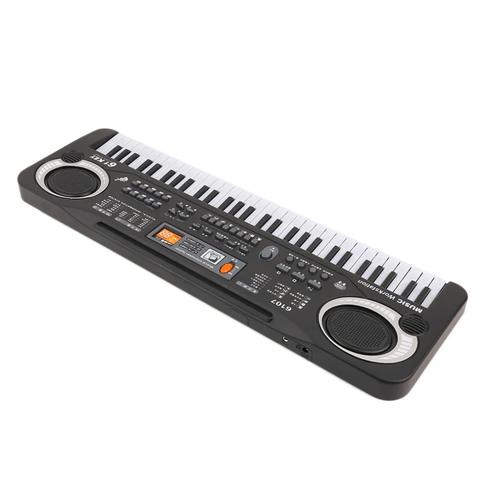 Многофункциональная деликатная 61 клавиша Цифровая музыка электронная клавиатура доска игрушка подарок Электрический фортепиано орган Музыкальный Орган электрони