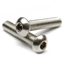 Stainless Steel Button Head Screw Hex Socket Bolts Type M3 3mm Bolt size M3 x 16mm