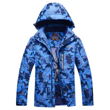 Brands Cheap Snow Jackets men skiing Clothing outdoor sports Camouflage ski snowboard waterproof windproof thermal Ski jackets