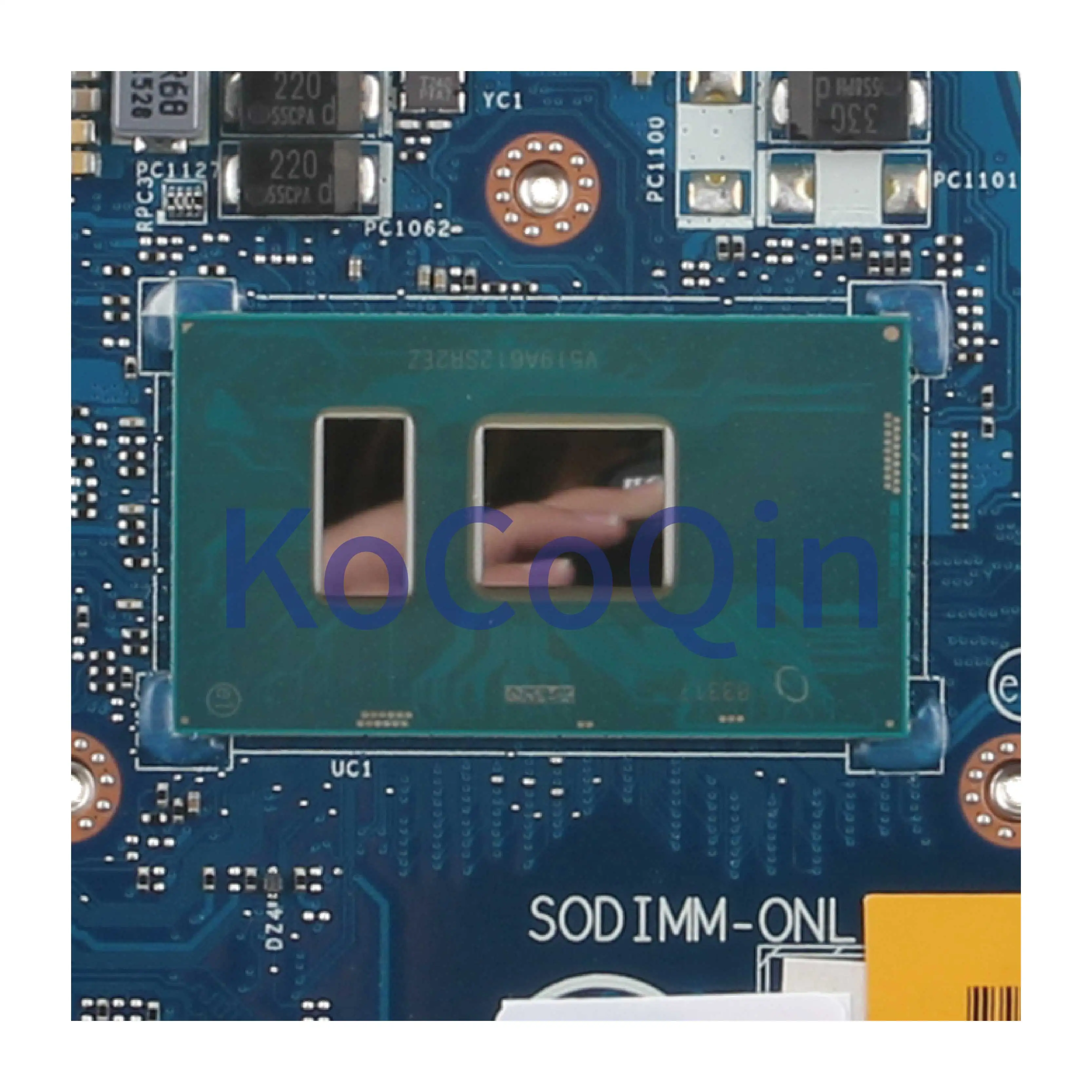 amazing  KoCoQin Laptop motherboard For DELL Inspiron 15 5559 5759 5459 3559 I7-6500U Mainboard CN-0GGN3F 0G