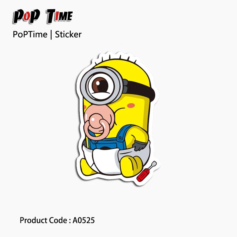 A0525 Pacifiers Pets Air Emoji Stickers For Children Anime Funny Cartoon Home Decor Wall Car Skateboard Trunk Souvenir Kids Toys Aliexpress Toys Hobbies