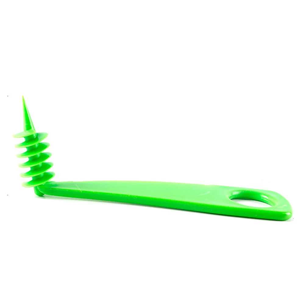

1PC Small Plastic Multifunctional Mini Cutter Spiral Screw Potato Tower Portable Potato Carrot Cucumber Manual Rotate Slicer