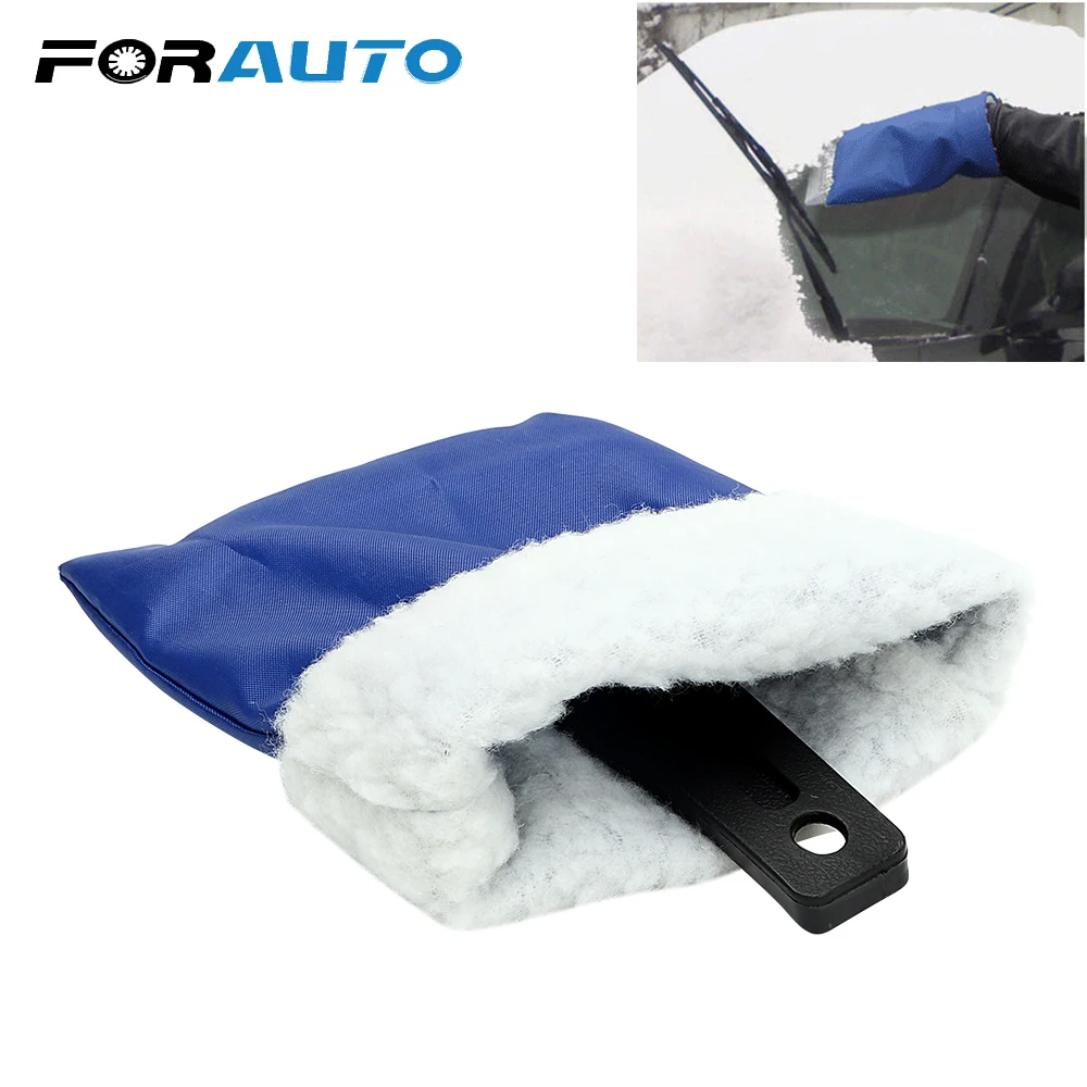 

FORAUTO Car Window Ice Scraper Glove Snow Shovel Car Cleaning Scraper Removal Car-styling