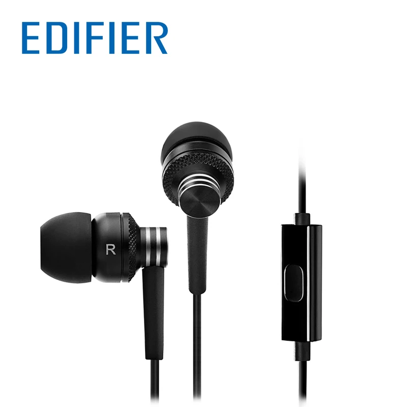 

EDIFIER P270 In-Ear HIFI Earphone Noise Cancelling Mobile Phone Headset 3.5mm Aux Durable TPE wire With Mic for iphone Xiaomi LG