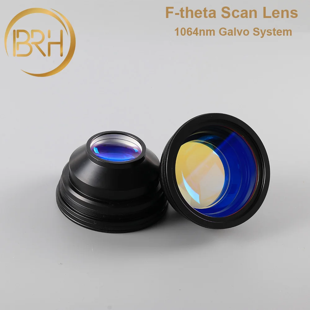 BRH F theta объектив для сканирования 1064nm сканирование 50x50 300x300mm FL.63 420 мм нить M85X1