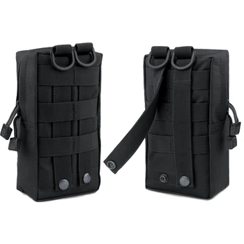 2Pcs Tactical Molle Pouches EDC Utility Pouch Gadget Gear Bag Military Vest Waist Pack Water-resistant Compact Bag 5