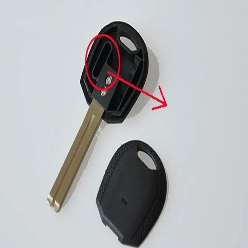 

DAKATU Blank Transponder Key Shell For Kia Sportage Replacement Car key Case Uncut Bank Blade