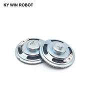2pcs הרבה חדש אולטרה דק רמקול 8 אוהם 2 ואט 2W 8R הדובר קוטר 50MM 5 ס"מ עובי 2pcs / הרבה 13mm (5)