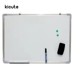 Kicute мм сухая белая доска x 700 мм Магнитная 500 доска двухсторонняя с ручкой стереть магниты пуговицы для офиса школы