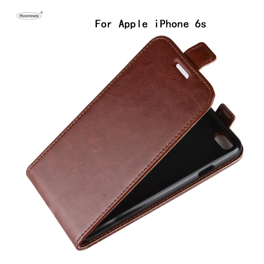 HUDOSSEN For Apple iPhone 6S Plus Luxury Flip Case PU Leather Back Cover 6 6P 6SP Protective Phone Housing Para | Мобильные телефоны