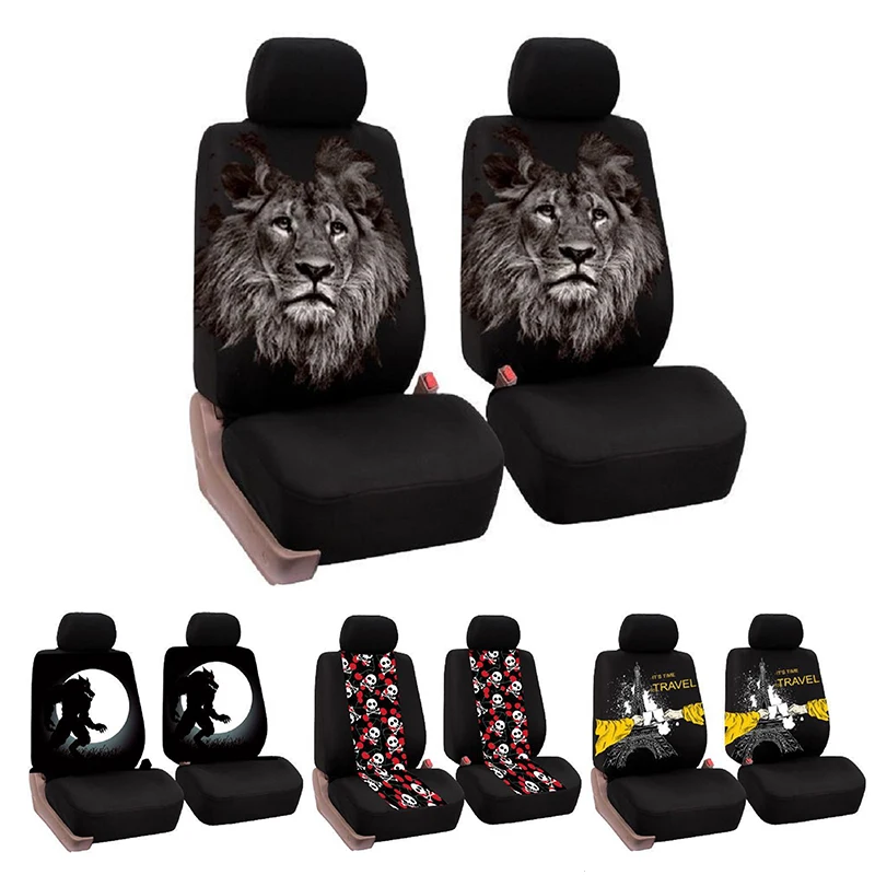 

Universal Car Seat Covers Car Interior Decor Fashion Animal Pattern Auto Seat Cover Car Seat Protector