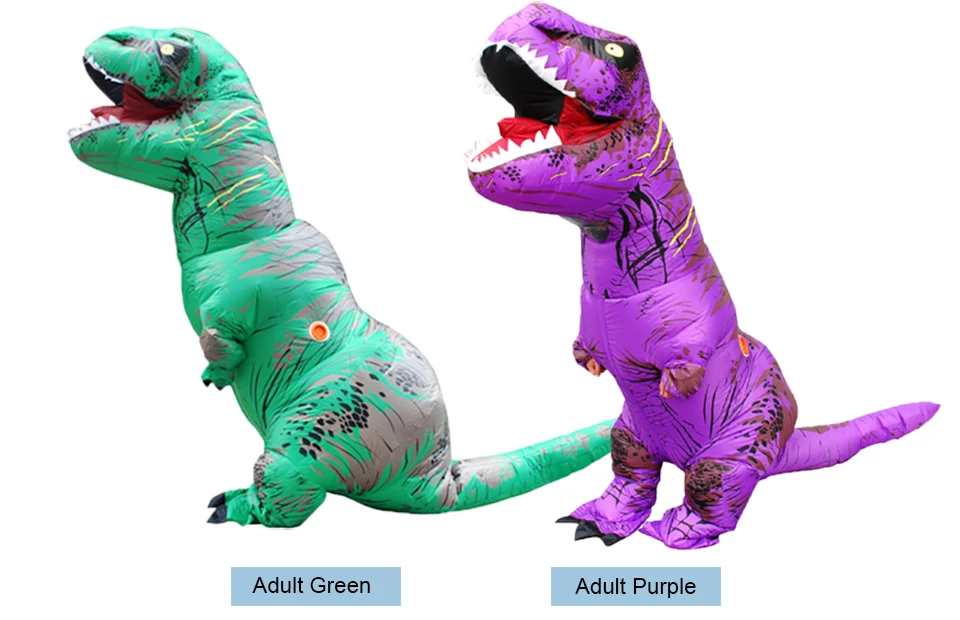 Надувной костюм динозавра для взрослых и детей, карнавальные костюмы дракона, костюм T REX, одежда, костюмы на Хэллоуин для женщин и мужчин, вечерние