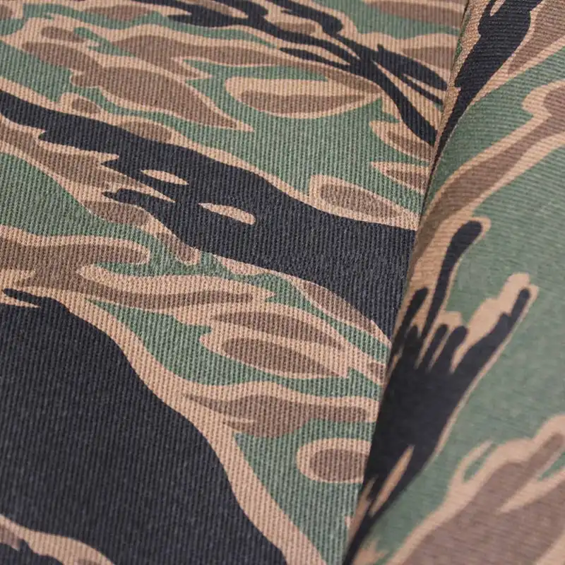 1.5M Width Hunting Tactical Camo Cotton Fabric Tiger Stripe Desert
