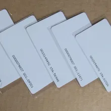 200 шт./лот RFID id-em4100 smart card(0.8 мм) для Система контроля доступа