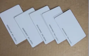 

200pcs/lot RFID ID-EM4100 smart card (0.8mm) for Access Control System
