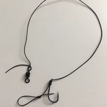 10 х Карп Рыбалка волос установок 25 фунтов линии кожи-широкий зевок Micro колючая Крючки-тефлона(ptfe) покрытием hooklink для Рыбалка s