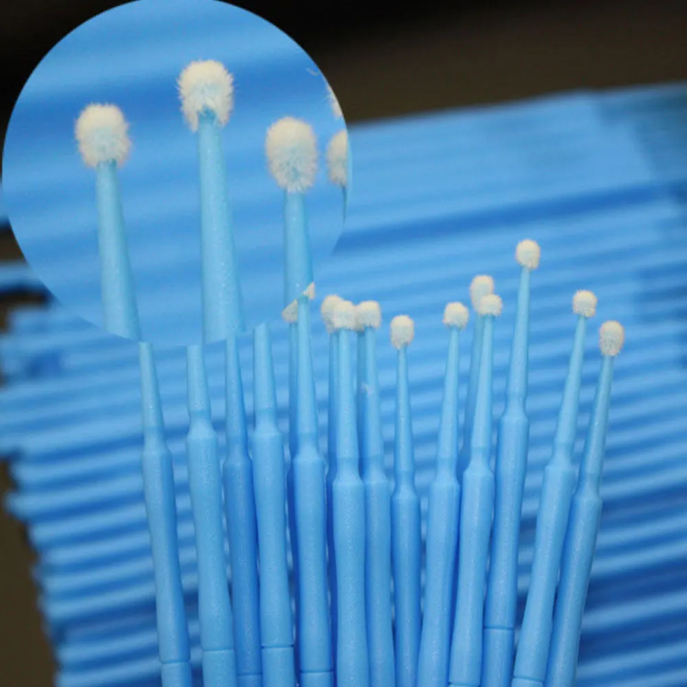

Disposable Cotton Swab Micro Brush Makeup Dental 100 Pcs/Bag Cleaning Sticks Small Head