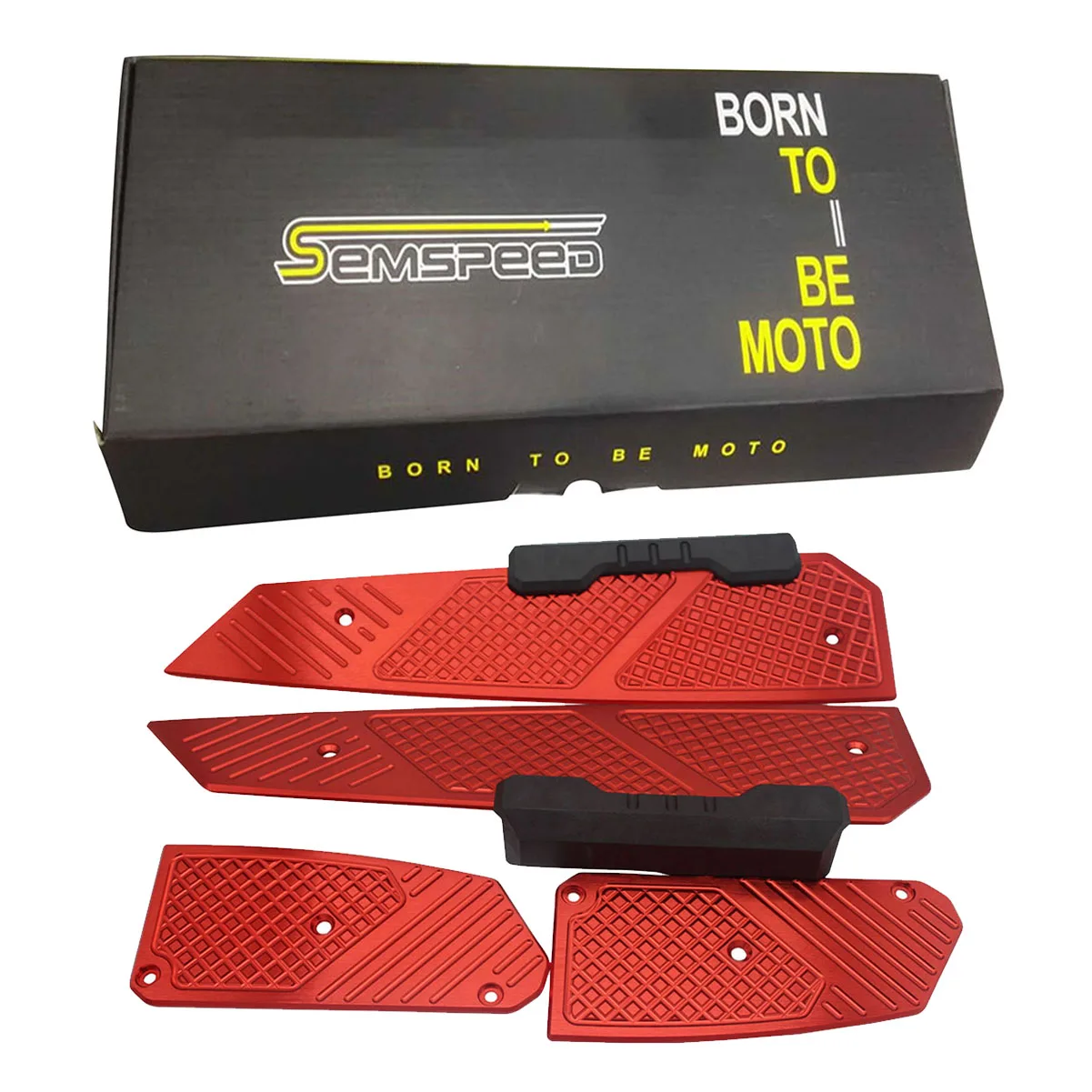 

Motorcycle Modified forza CNC footrest footpads Aluminum mats plate pedals For Honda Forza300 Forza125 Forza125 2018 2019 2020