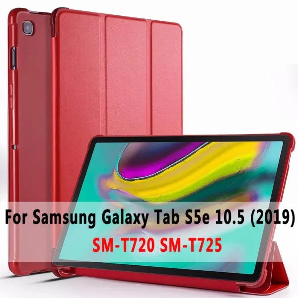 Мягкий умный чехол для samsung Galaxy Tab S5e 10,5 SM-T720 SM-T725 T720 T725 противоударный чехол для samsung Tab S5e 10,5+ пленка+ ручка - Цвет: SM-T720 SM-T725 case