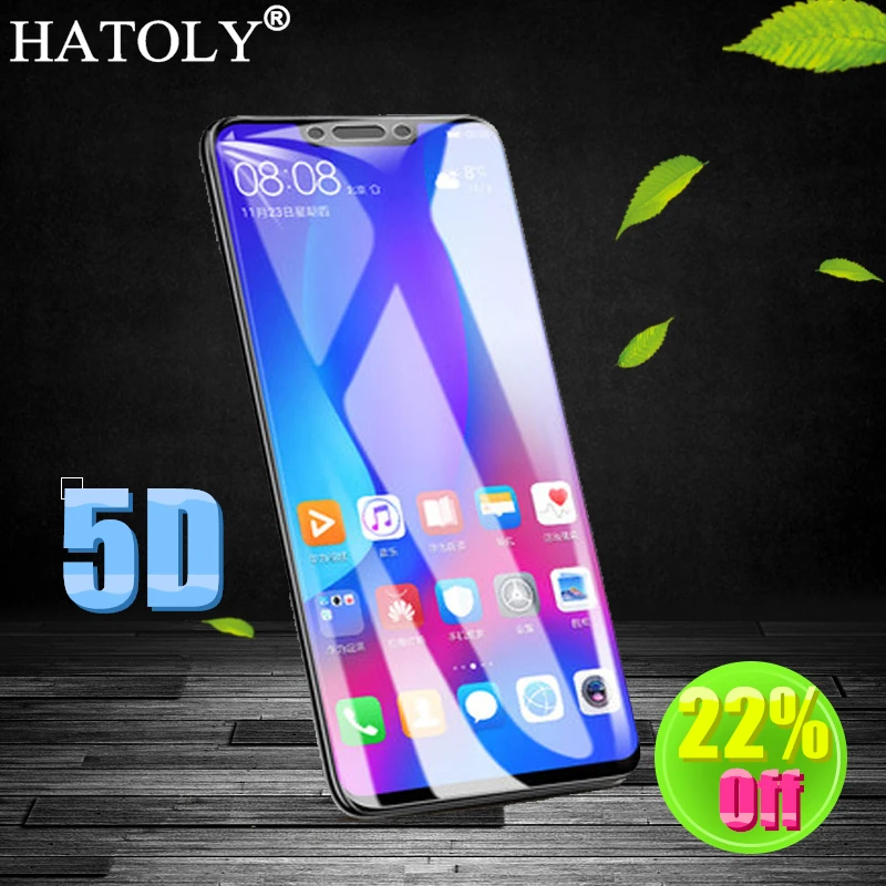 HATOLY 5D закаленное стекло для Huawei Nova 3i защита экрана полное покрытие пленка