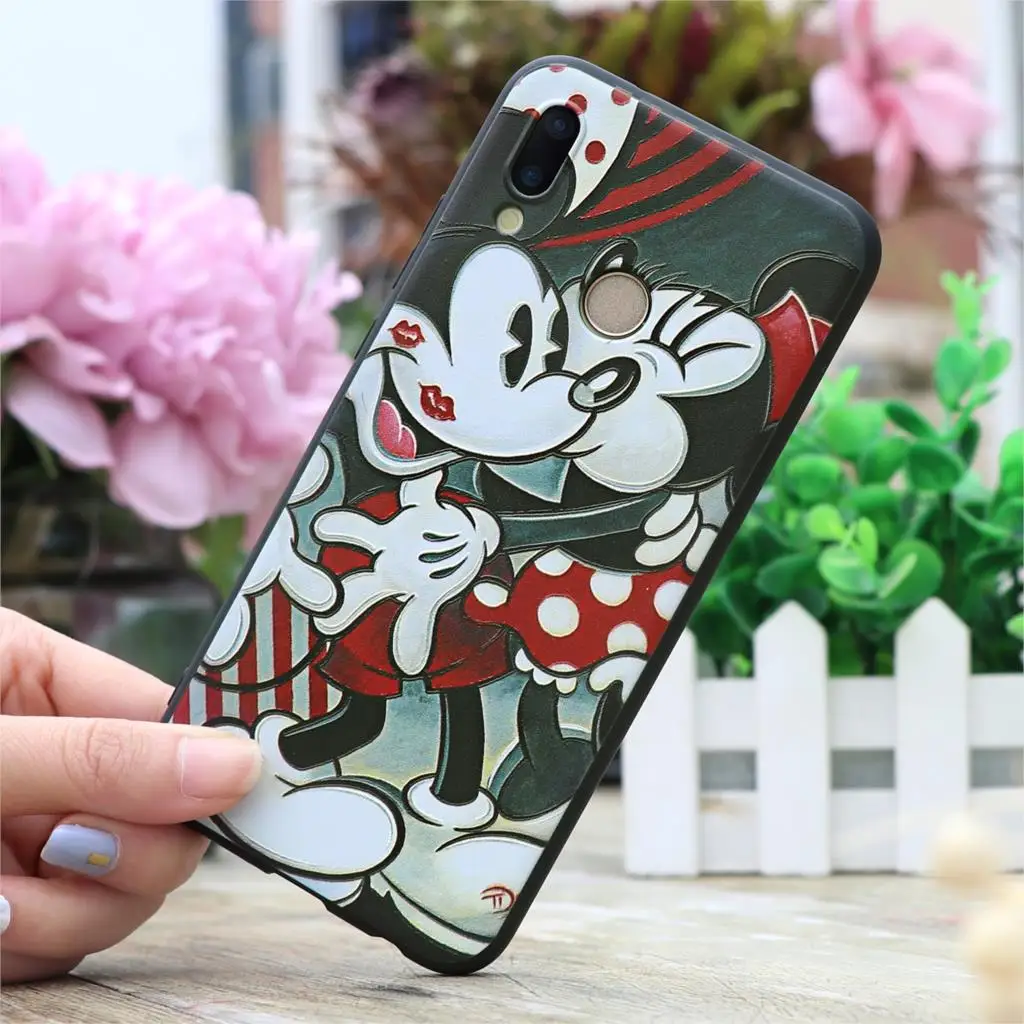 3D с тиснением и изображением Coque ТПУ чехол для huawei Honor 8X 7A Pro P smart Nova 2i 3E 3 3i P30 P20 P8 P9 P10 Коврики 10 20 Pro Lite мини Чехол