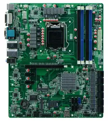 LGA 1155 NVR B75 Core i3/i5/i7 материнской 18 SATA, LGA1155 разъем B75 материнская плата