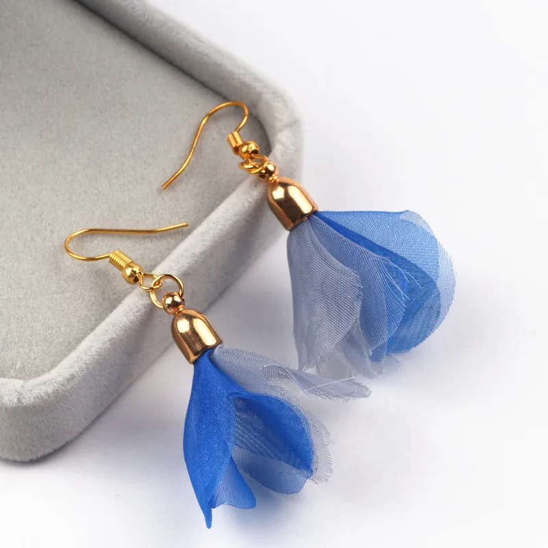 35mm New Fashion Colorful Satin Flower Tassels Pendants For Jewelry Making Of Earring Cellphone Plush Keyring Handmade Accessory 35mm New Fashion Colorful Satin Flower Tassels Pendants For Jewelry Making Of Earring Cellphone Plush Keyring Handmade Accessory
