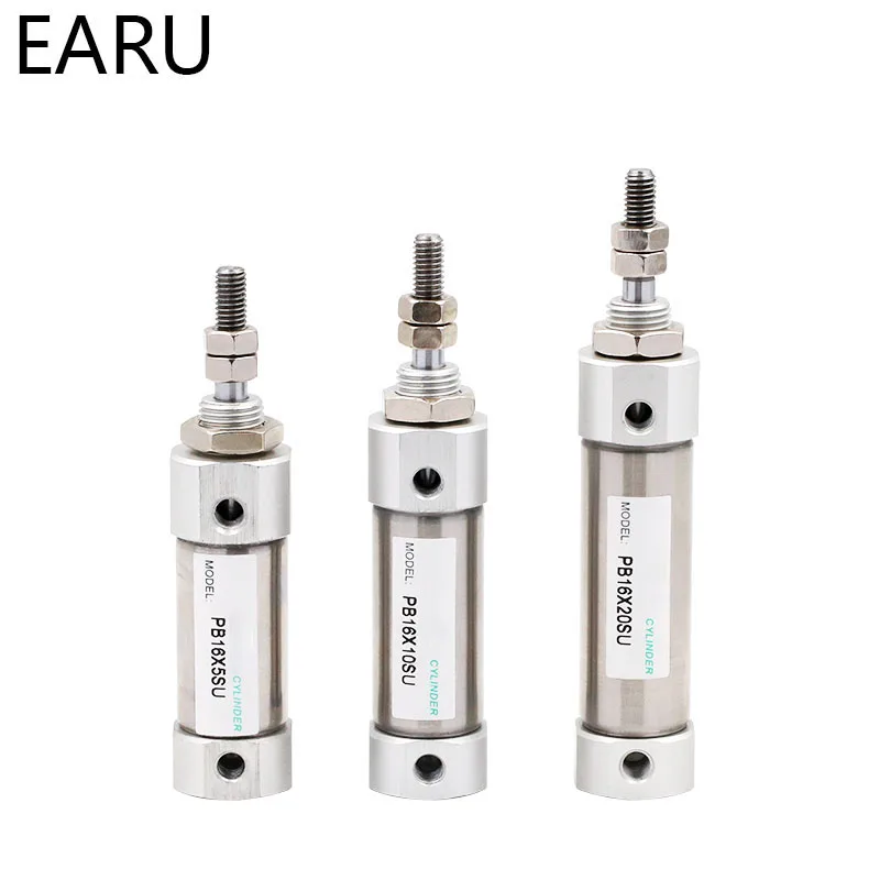 

CDJ2B Type Mini Pneumatic Air Cylinder Double Acting Single Rod 10mm 16mm Bore 10~150mm Stroke CDJ2B16