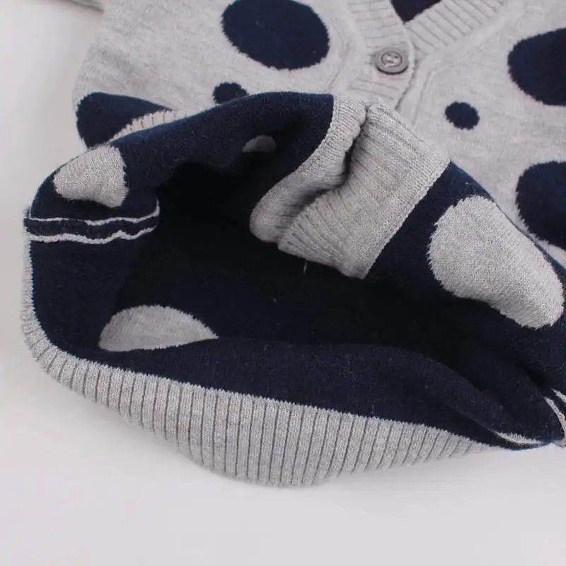 Cotton Baby Boy Sweater V Neck Cardigan for Infant Kids Girls Soft Comfortable Crochet Knitting Warm Outfit Coat Autumn Winter (9)