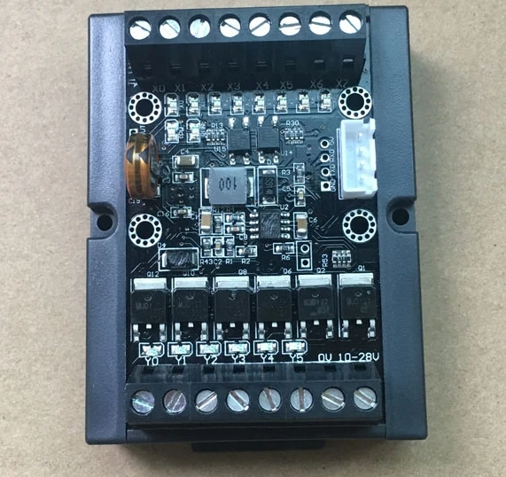 

PLC industrial control panel simple FX1N-14MT delay module can be directly filming in large quantities.