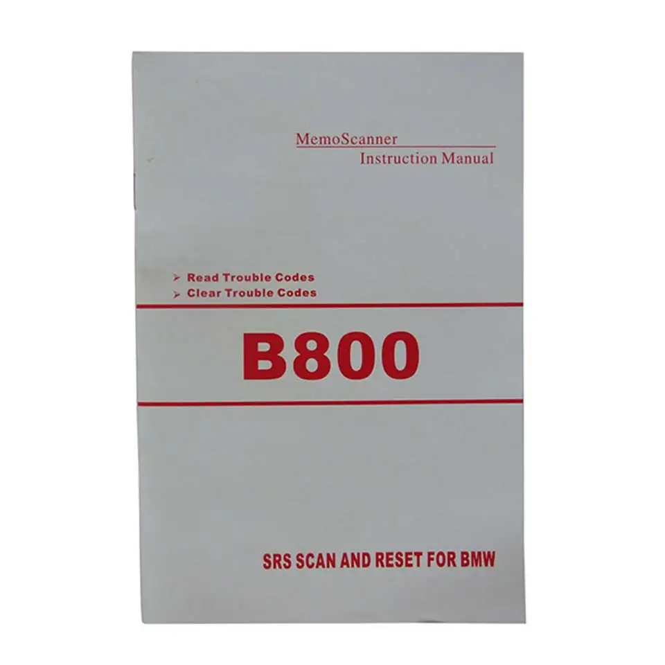 B800 Airbag Scan SRS автомобильный Сброс OBD2 диагностический сканер B800 Автомобильная подушка безопасности электронный инструмент для ремонта B-MW автомобиля