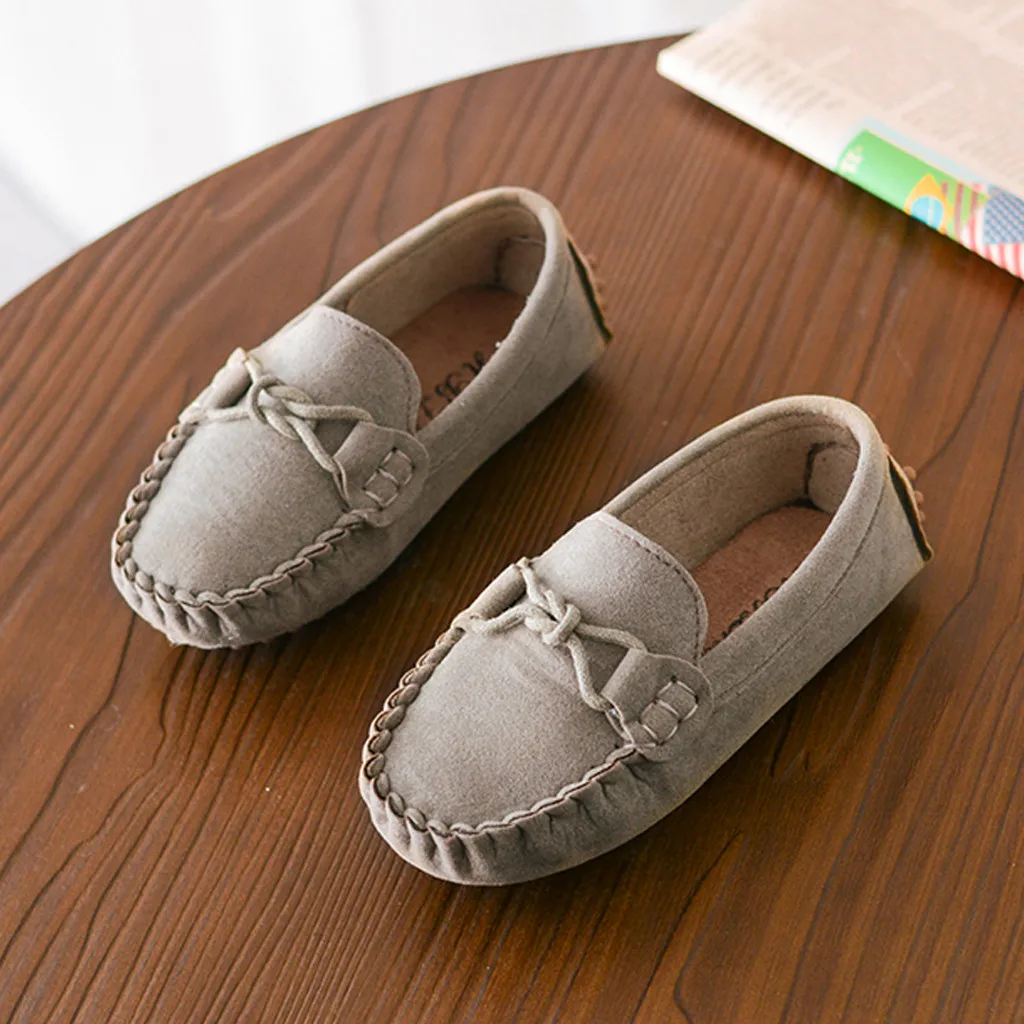 LONSANT/Обувь для маленьких мальчиков и девочек; повседневные Модные Лоферы для мальчиков и девочек; однотонная дышащая обувь; мягкая подошва для детей; для мальчиков и девочек;
