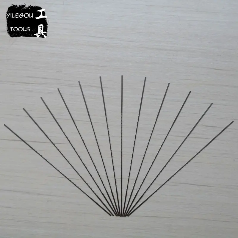 12 Pieces 150mm Scroll Saw Blades For Woodworking 5 Kinds 6" Jig Saw