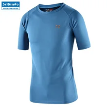 Мужские летние походные быстросохнущие дышащие альпинистские футболки с коротким рукавом для занятий спортом в тренажерном зале футболки для бега