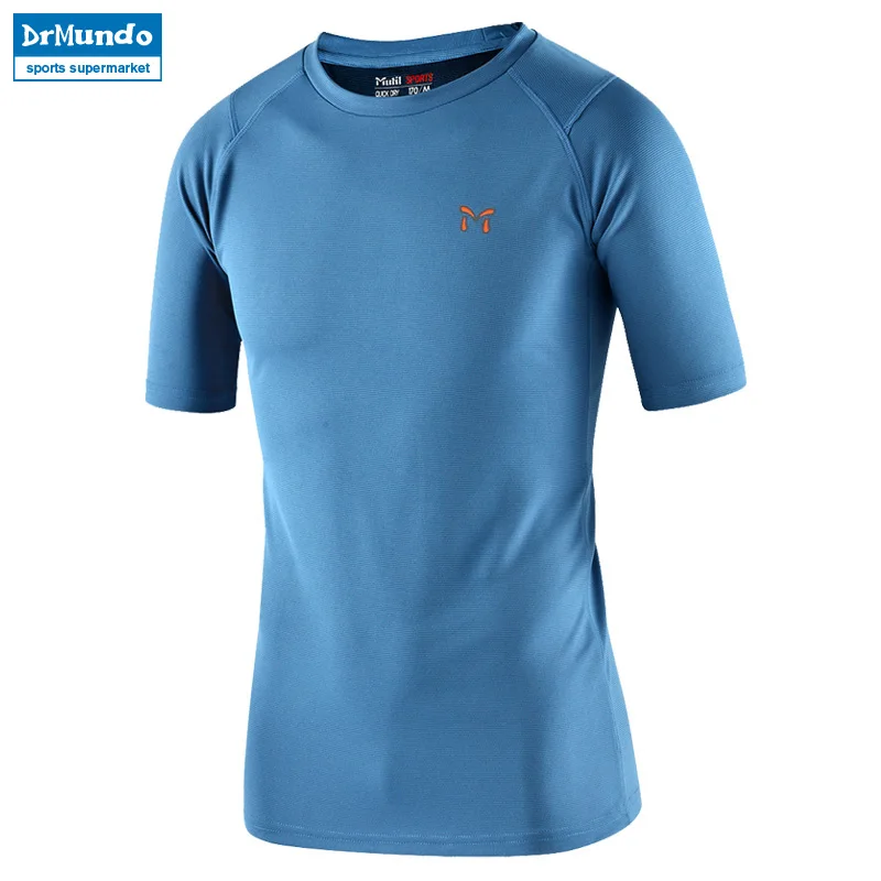 

Men's Summer Outdoor Hiking Fast Drying Breathable Climbing T-shirts Short Sleeve Sports Gym Top Running T Shirts