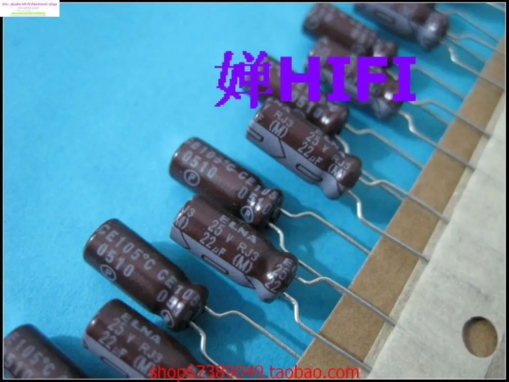 

2018 Supercapacitor Electrolytic Capacitors 25PCS New Import Elna Ina Rj3, Re3, Capacitor 25v22uf Rc3 5x11\6x5 Free Shipping