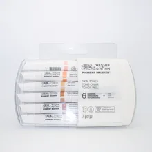 Winsor & Newton pigmento marcador TONOS de PIEL 6 marcadores toneladas silla TONOS