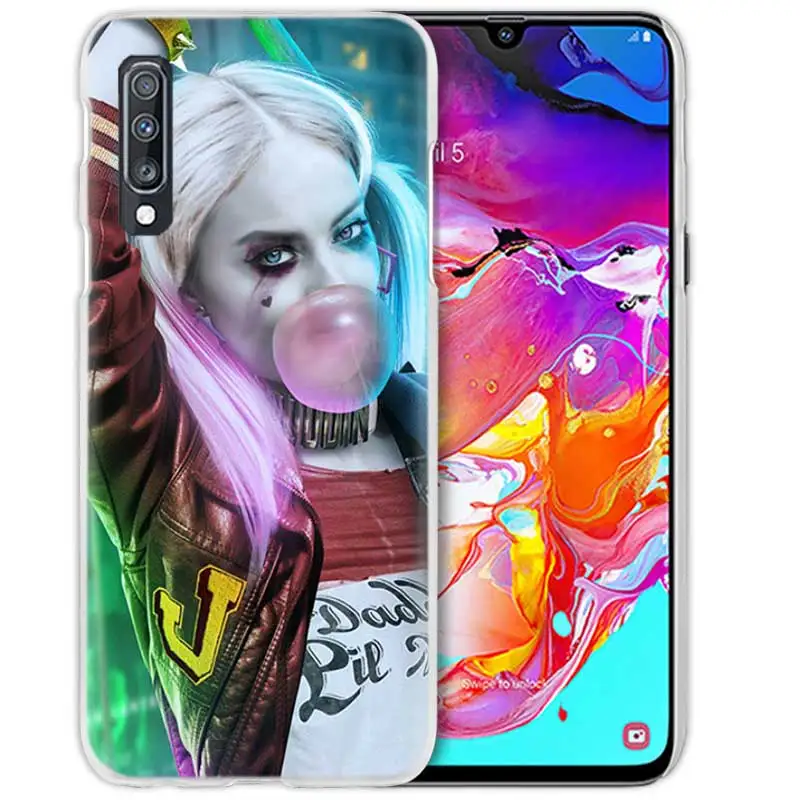 04 "," Харли Квинн "с принтами" отряд самоубийц "," чехол для samsung Galaxy M40 A50 A80 A70 A60 A40 A30 A20e A10 J4 J6 плюс J8 жесткий чехол из ПК для телефона - Color: 04