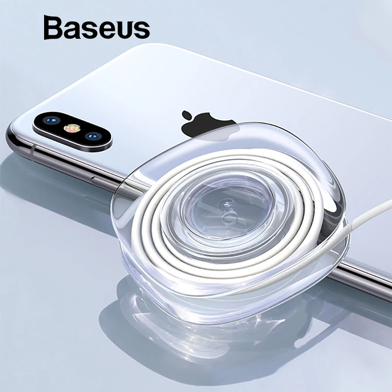 Baseus العالمي حامل هاتف المحمول ل اللوحي سيارة حامل قوي الامتزاز مكتب جدار ملصقا لصق حامل مع كابل اللفاف