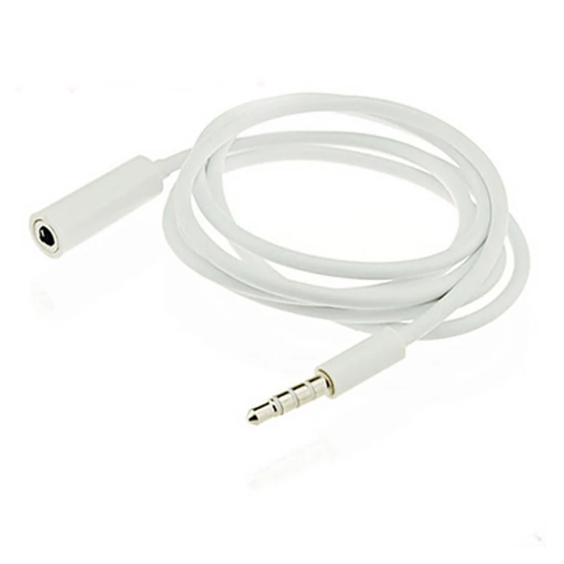 

3.5mm male to 3.5mm Female Stereo Headphone Extension Cable Audio Adapter Cable jack 3.5 For car for iphone 5 5S 6 6S Samsung 1M